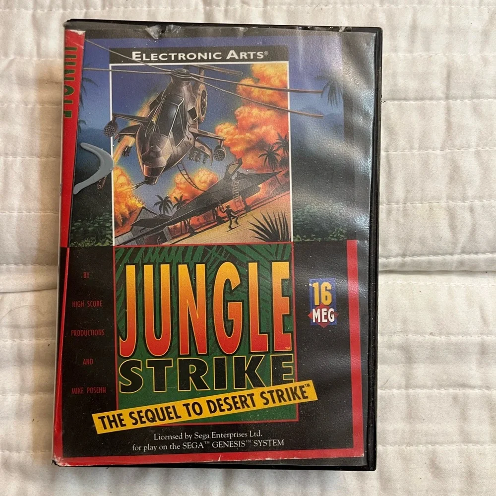JUNGLE STRIKE Sega Genesis, 1993
